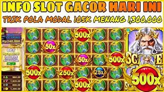 Zeus Menang Ratusan Juta Slot Modal 200 Ribu Hari Ini